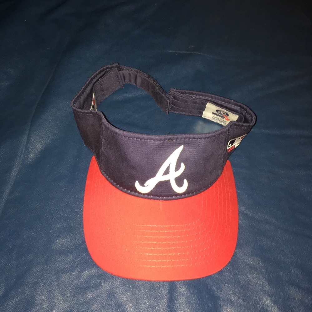 Atlanta Braves Visor Hat